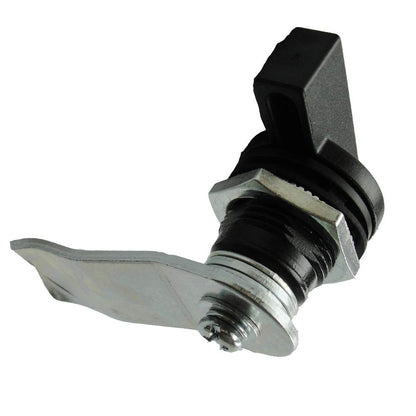 WJSKDQ Thumb Operated Offset Thumb Cam Lock, Black, 4PCS