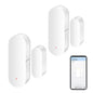 WiFi Door Sensor: Smart Door Open/Closed Detectors, Wireless Window Sensor with App Notification Alert, Contact Sensor for Home Security, Compatible with Alexa Google Assistant (2pack)