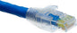 trueCABLE RJ45 Strain Relief Boots, 7.5mm Slip-On PVC Plug Cover, Transparent, 100 Pieces