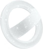 GONEZ Magnetic Phone Grip Compatible with MagSafe, Removable Silicone Loop Grip, Phone Ring Holder for Back of Phone for iPhone 16/15/14/13/12 Series, Glitter White