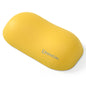 UnivoColors Design-Wave Wrist Rest, Artificial Sheepskin+Memory Foam+Ergonomic+Anti-Slip Gel, Resilience Support During Work and Gaming,Mouse Accessory,White