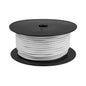 Speaker Wire - 99.9% Oxygen Free Copper – ETL Listed & CL3 Indoor Speaker Cable (14/2 White, 100FT)