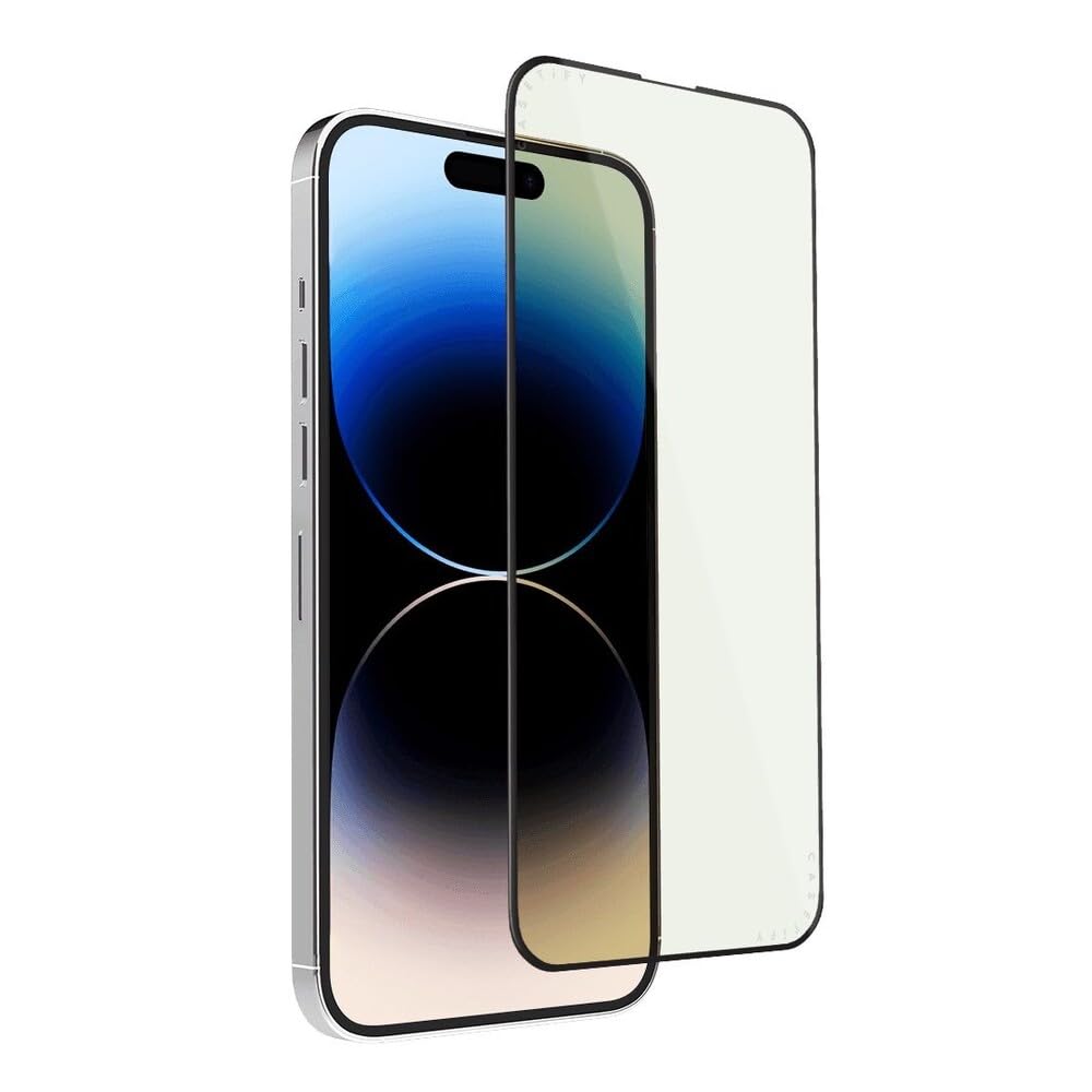 CASETiFY Impact Ultra HD Screen Protector [Strengthened 9H aluminosilicate glass, applicator included] for iPhone 16 Pro