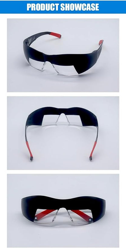 Flaperon Black Fog Foggles for Pilot Training, Adjustable Band, Embossed Hard Case. IFR and VFR training foggles. Durable polycarbonate lenses. Rubberized Tips.