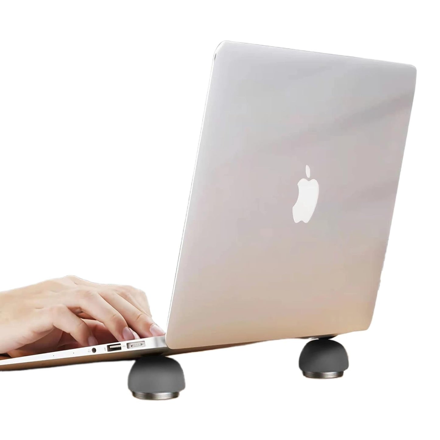Laptop Cooling Stand,Ergonomic Laptop Cooling Pad Small Invisible Cooler Ball Portable Magnetic Laptop Cooler Stand for Computer