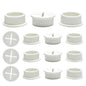 BOPOREAE 2 Pcs Desk Grommet 2-3/8" (60mm), Desk Hole Cover for Cables