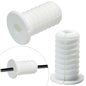 EASYEAH 2pc Black Starlink Cable Grommets 1" Silicone Wire Hole Grommet