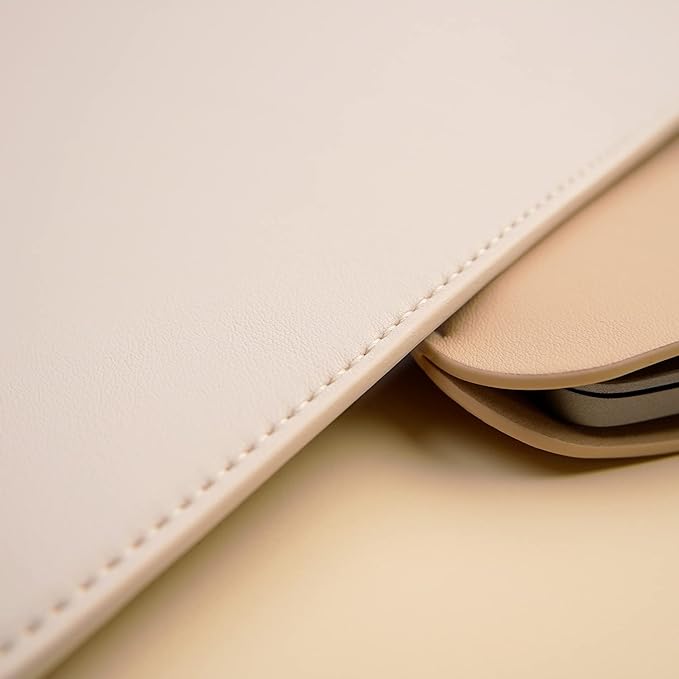 Laptop Sleeve 15 Inch Compatible with MacBook Pro 16 A2991 M3 A2780 A2485 A2141 MacBook Pro Retina 15 Color White