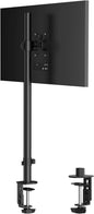 Pholiten Single Tall Monitor Stand, Extra Tall 31 Inch Monitor Mount, Fully Adjustable Tall Monitor arm for 13-32 Inch LCD Screen，Holds up to 22lbs