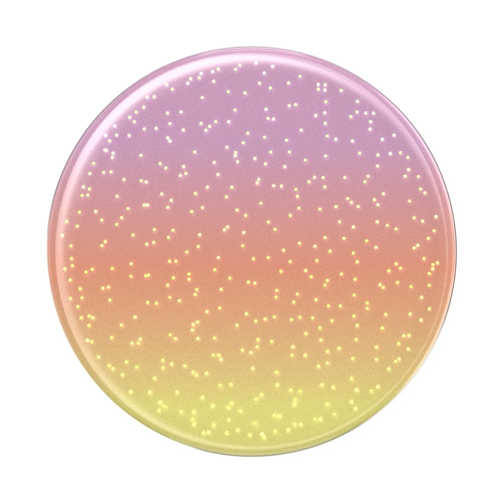 PopSockets Adhesive Phone Grip, Holder, Phone Stand, Purple - Aura Sunrise