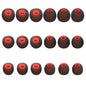 Earbuds Replacement Tips Silicone Earbud Tips Ear Gels Fit for Inner Hole from 3.8mm - 5.1mm Earphones 9 Pairs S/M/L
