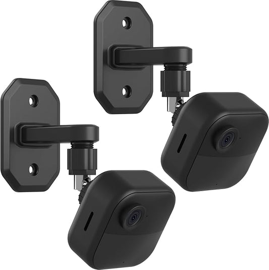 2 Pack 360 Degree Adjustable Adhesive Mount for All-New Blink Outdoor (4th Gen,3rd Gen) Blink XT / XT2, Blink Mini Camera Mounting Bracket, Wall Mount