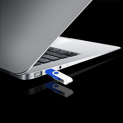 128MB Bulk Flash Drive 50 Pack EASTBULL FAT32 USB 2.0 Drive Pack (Blue)