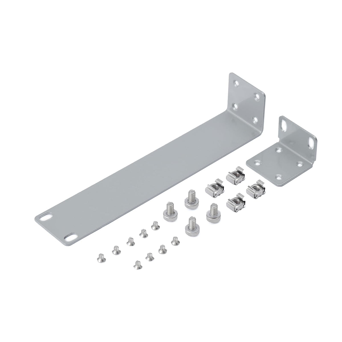 Rack Mount Kit for Ubiquiti Switch, 1U Rack Ears for Ubiquiti 16/24/48 Series Switches