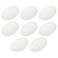 PATIKIL Desk Grommet 3-3/16", 4 Pcs Round Cable Grommet Cord Hole Cover with Adhesive Tape Flexible Table Wire Organizer for Office Home Table Countertop, Light Gray