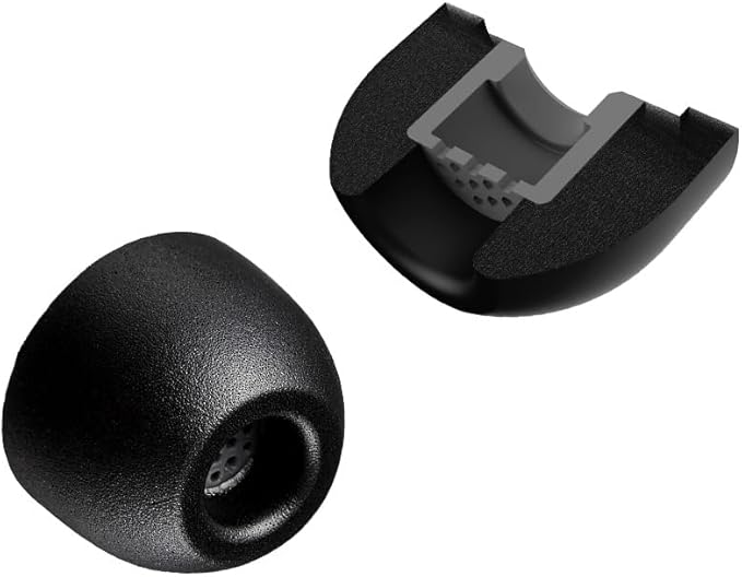 AZLA Foamax Standard(L), Foam Earbud Tips, Memory Foam Earbud Tips, Earbud Tips for Wireless Headphones, Noise Canceling Earbuds Replacement Tips Compatible with Sony, Beats, Samsung, Skullcandy, JLab