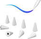 8 Pack Apple Pencil Tips, Replacement Tips Only Compatible with Our KARFUN Pencil, iPencil Nib for iPad Pencil 2018-2023, iPad 10/9/8/7/6 Gen, iPad Pro 11/12.9, iPad Air 5/4/3, iPad Mini 6/5 Gen