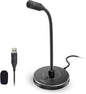 CMTECK USB Computer Microphone G009, Noise-Cancelling Recording Desktop Mic for PC/Laptop for Online Chatting, Home Studio, Podcasting, Gaming, Skype, YouTube with Mute Function(Windows/Mac)