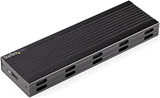StarTech M.2 NVMe or SATA SSD Enclosure, USB-C 10Gbps, TAA (SM2E1BMU31C)