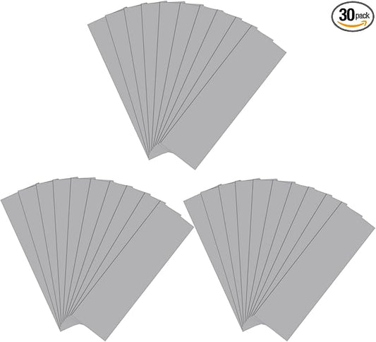UCEC 30PCS Thermal Pads GPU, 2.6 x 0.8 Inch Reusable Silicone CPU Thermal Pad Conductive Cooling Pad, Excellent Heat Conduction for GPU CPU SSD Heatsink LED IC Chip Motor, 3 x 10 Pack
