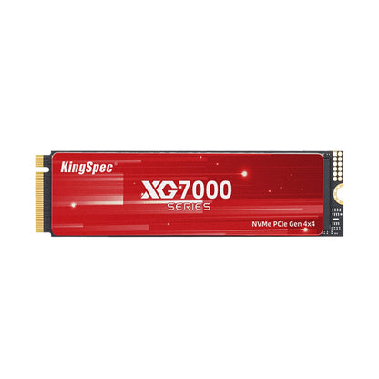 KingSpec XG7000 1TB NVMe SSD PCIe 4.0-7400MB/s Read Speed, 3D TLC NAND M.2 2280 Internal SSD, Compatible with Gaming PC, Laptop, PS5 Console