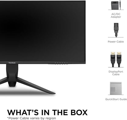 ViewSonic VX3418-2K 34 Inch 21:9 1440p 1ms 165Hz Gaming Monitor with FreeSync Premium, Eye Care, HDMI, DisplayPort and USB