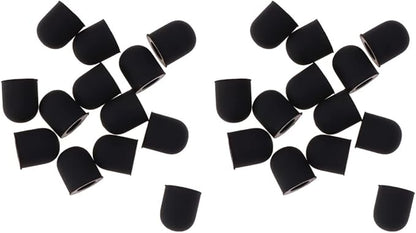 Gatuida 30pcs Stylus Replacement Tips, Rubber Stylus Tips Replacement Covers for Touch Screen Pens,6mm