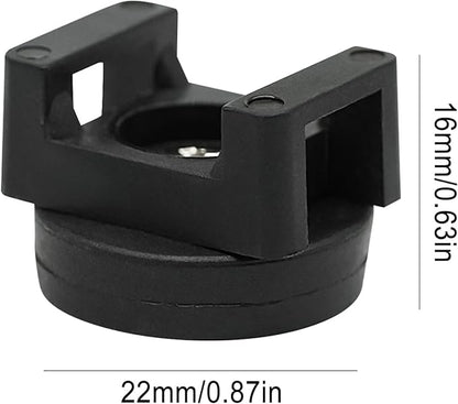 20Pcs Magnetic Cable Zip Tie Base, Multipurpose Cable Ties Mount Wire Clips Management Base,Heavy Duty Wire Cable Holder Supplies for Electrical Cable Wire Organization(Vertical Tension 3.5kg)