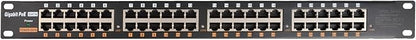 PoE Texas 24 Multi Port PoE+ Injector with 48v 240w Power Supplies - 10/100/1000 Gigabit Passive Power Over Ethernet Means Versatility - 30W PoE Injector for WiFi Access Point, PTZ Camera, IP Phone
