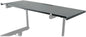 Rockville Z-SHELF Universal Shelf for Z-Stand and X-Stand, 35.4x13.78in Steel Platform, Foam-Padded Edge, Lightweight 7.3 lbs, for Musicians and DJs
