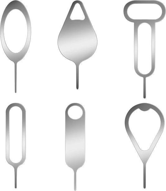 Mabor 12pcs SIM Card Removal Tool Card Tray Ejector Pins Needle Opener Ejector Needle Pin Remover for Smart Phones for Samsung Galaxy HTC Tablets