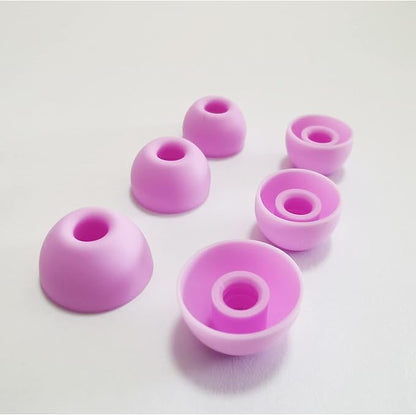 Silicone Eerbuds Tips for Beats Fit Pro Replacement Ear Tips for Beats Fit Pro/Beats Studio Buds Earbuds 6 Pairs LMS Purple