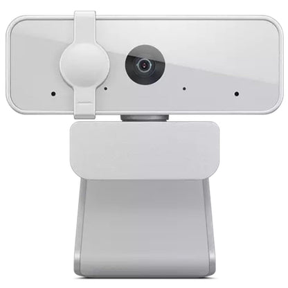 Lenovo HD 1080p Webcam (300 FHD) - Monitor Camera with 95° Wide Angle, 360° Rotation Pan & Tilt, Dual Microphones – Attachable Desktop Cam with Privacy Shutter for Remote Work, Streaming & Gaming