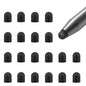 YOLUFER 20Pcs Replacement Tips Silicone Rubber Touch Screen Pens Tips for Touch Pen (6 * 6mm)