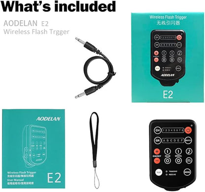 AODELAN Wireless Flash Trigger Transmitter for Profoto A1 B2 B10 D2, for Canon,for Nikon, for Panasonic, for Olympus, for Fuji, for Pentax, for Samsung for Sony Cameras;Replace Profoto Air Remote