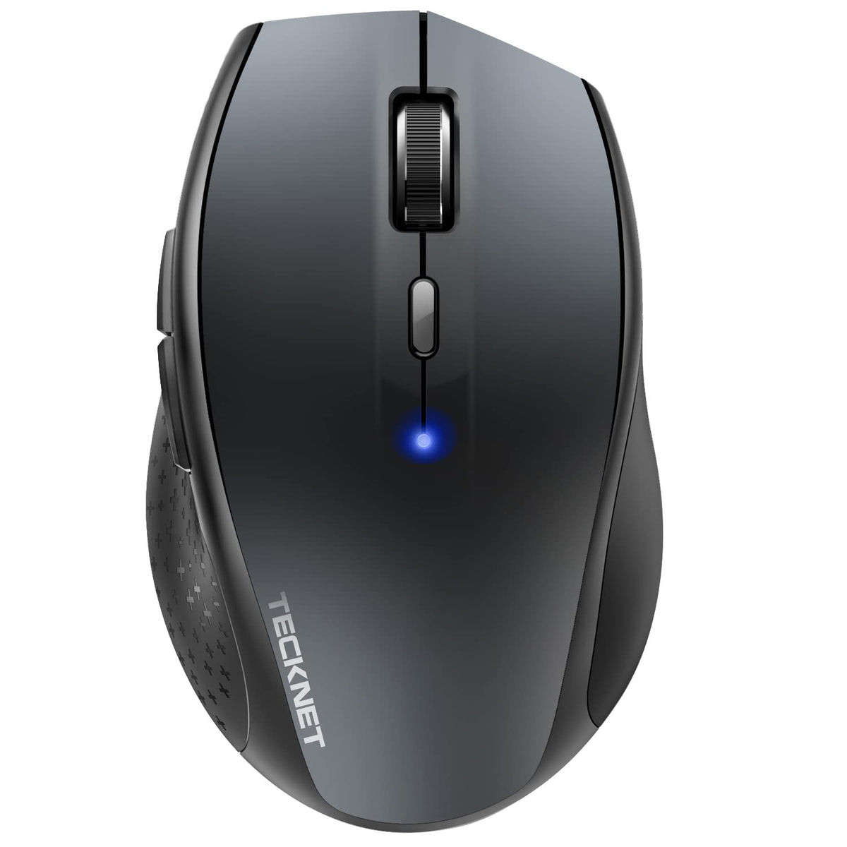 TECKNET Bluetooth Mouse, Wireless Silent 6 Buttons 2-Yr Battery, Purple