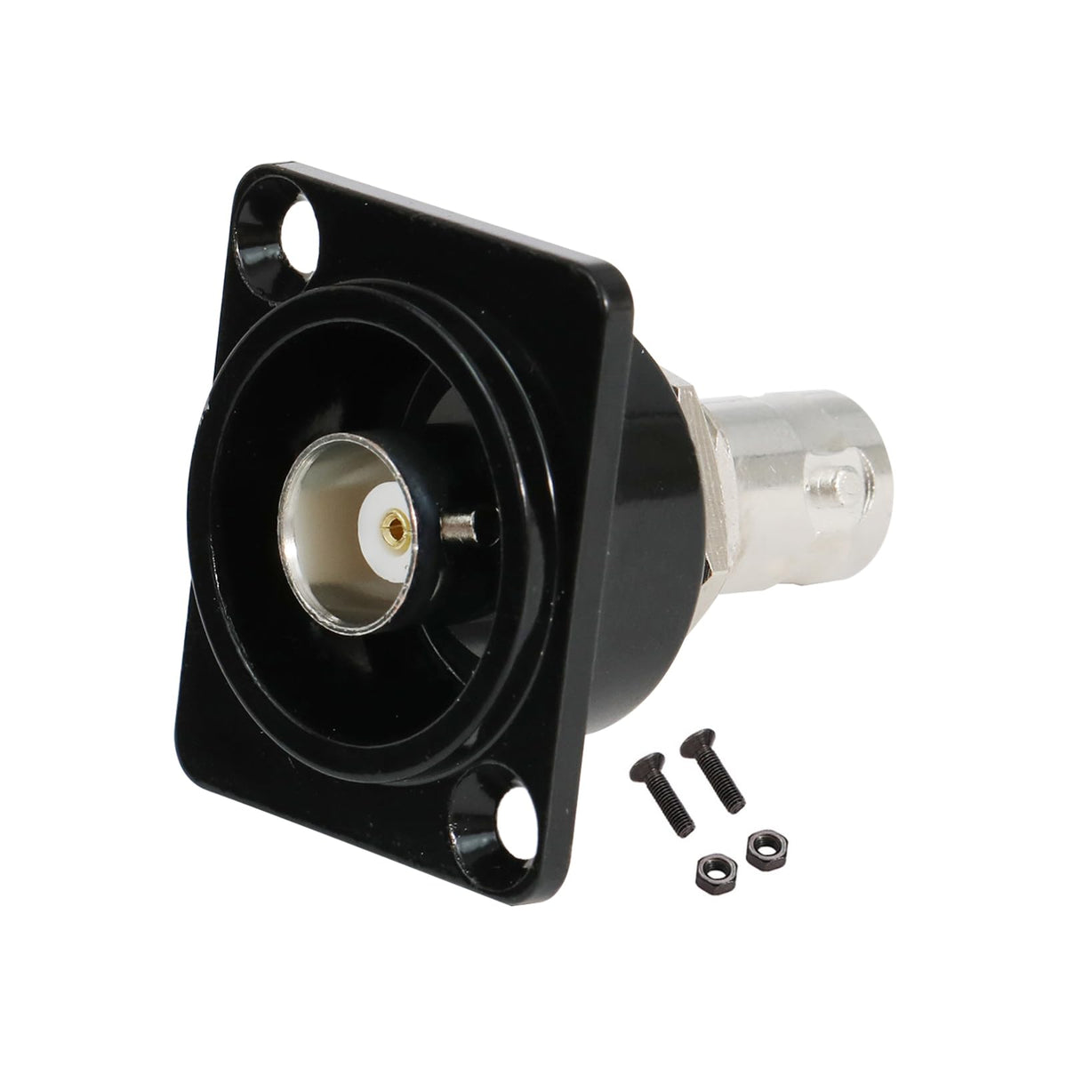 PENGLIN 2PCS BNC D Series Panel-Mount Bulkhead Connector Female/Female