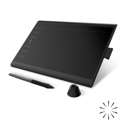 HUION Inspiroy H1060P Graphics Drawing Tablet, 10 x 6.25 in, 12+16 Hot Keys