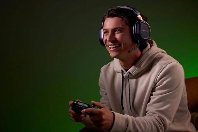 Turtle Beach Stealth 700 Gen 3 Wireless Multiplatform Amplified Gaming Headset for Xbox Series X|S, Xbox One, PC, PS5, Mobile – 60mm Drivers, AI Noise-Cancelling Mic, Bluetooth, 80-Hr Battery – Cobalt