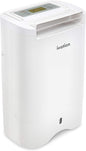Ivation 19 Pint Small-Area Desiccant Dehumidifier Compact and Quiet - with Continuous Drain Hose for Smaller Spaces, Bathroom, Attic, Crawlspace and Closets - for Spaces Up to 410 Sq Ft