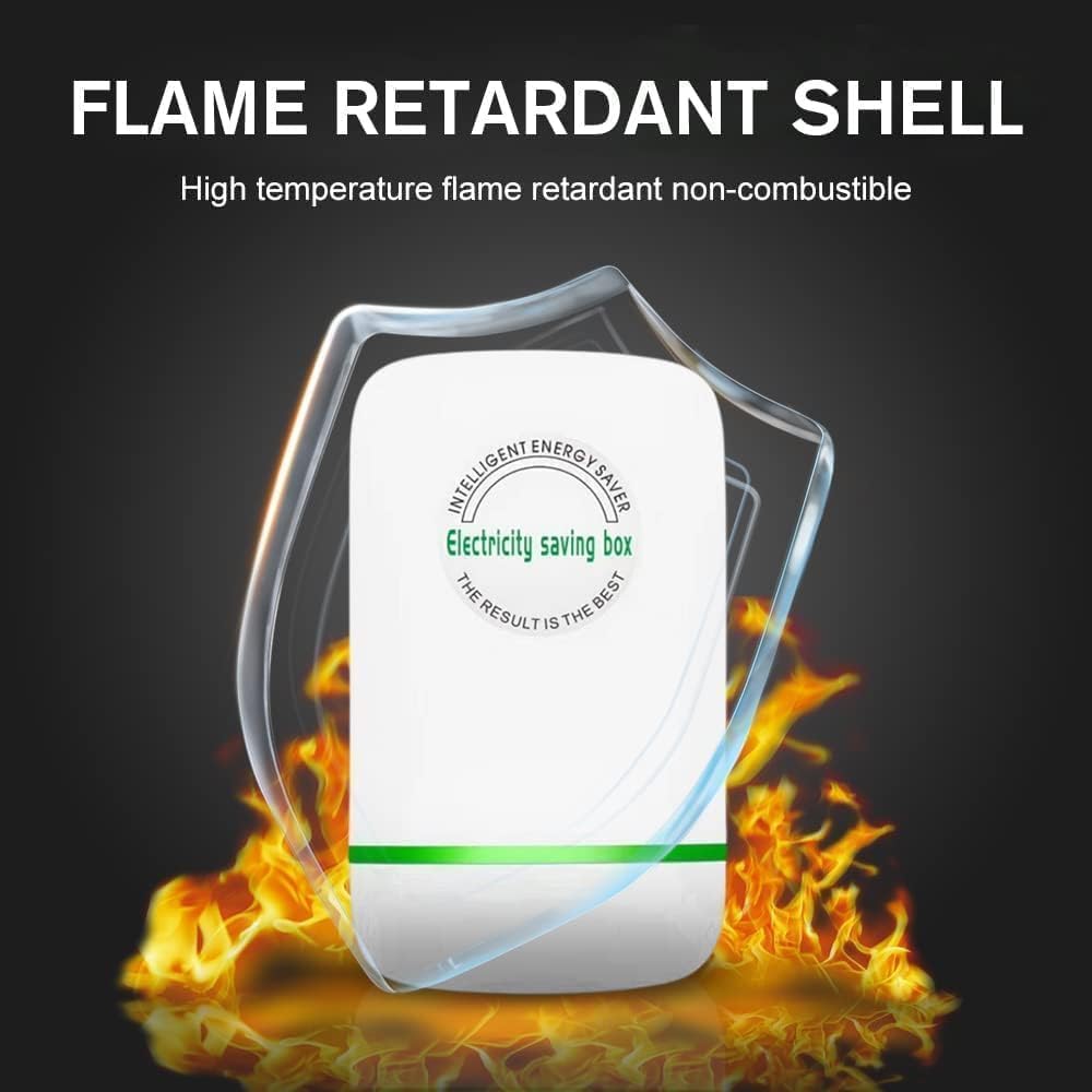Power Saver Pro X - Voltage Stabilizer & Power Load Balancer, 2025 Upgraded Household Appliance Protection Device, Smart Current Factor Correction for Home, Office & Shop, 90V-250V 30KW High Capacity