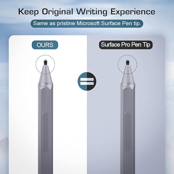 Moko Pen Tips for Surface Pen (3 Packs, HB/2H/H Type), Surface Pen Tip Replacement Kit Compatible with Surface Pro 2017 Pen (Model 1776)/Surface Pro 4 Pen, Original Pen Nibs Refill for Stylus Pen