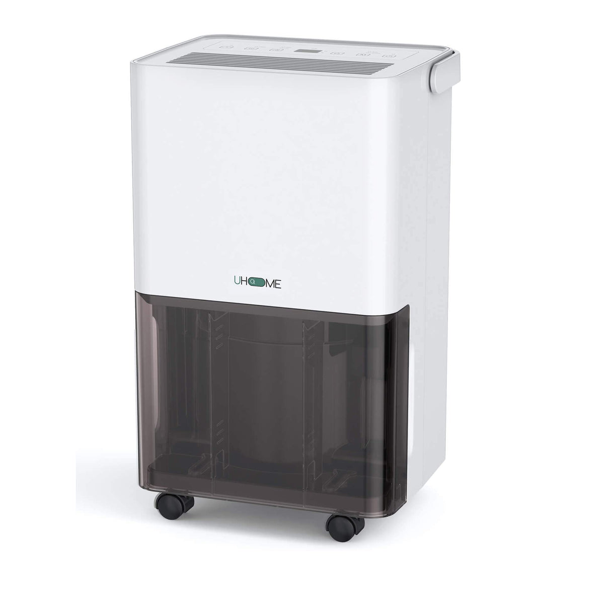 Uhome 120 Pints Dehumidifier with Drain Hose - 6000 Sq. Ft Quiet Dehumidifier for Home, Basements, Storages and Large Rooms with 1.32Gallon Water Tank