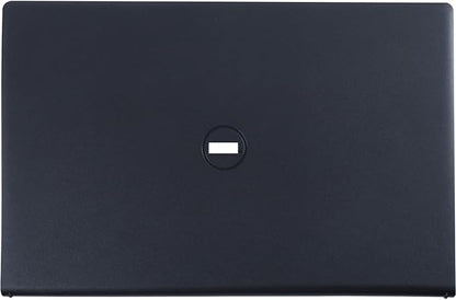 LCD Back Cover Top Case Lid with Front Bezel Frame with Hinges and Shaft Cover Replacement for DELL Inspiron 15 3510 3511 3515 3520 3525 Laptop, 00WPN8 09WC73 0681GY 0VW3NO with Two Adhesive Strips