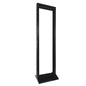 GlobalRack 12U Wall Mount Open Frame, 18" Depth, w/ 2X 1U Shelves