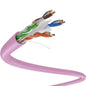DRIPSTONE CAT6 1000ft Bulk Ethernet Cable 23AWG Solid CCA UTP 0.57mm Black