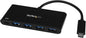 StarTech.com 4 Port USB C Hub with 4 USB Type-A Ports (USB 3.0 SuperSpeed) - 60W Power Delivery Passthrough Charging - USB 3.0 (5Gbps) Laptop Hub Adapter - MacBook, Dell (HB30C4AFPD)
