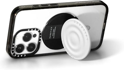 CASETiFY Snappy Ripple Grip Stand Compatible with Magsafe - White