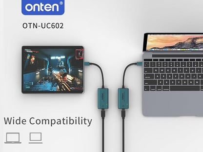 USB-C to Ethernet Adapter - 2.5Gbps High-Speed,Type-C to RJ45 Ethernet LAN Network Adapter Thunderbolt 4/3 Compatible, for iPhone 15 Pro/Max, MacBook Pro/Air 2023, iPad Pro,iMac and More (2.5 G)