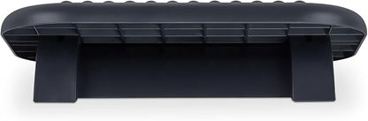 Mount-It! Ergonomic Foot Rest Under Desk | Adjustable Tilt Footrest with Textured Massage Surface | Work Footstool Under Office Desk Foot Support - Black